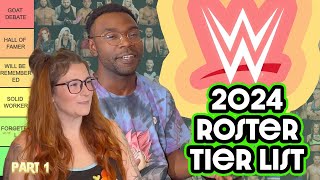 WWE 2024 Roster Tier List Who’s A Jobber  Part 1 ft codithyus [upl. by Kong]