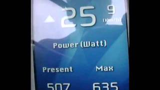 BOSCH EBike System power consumption at Speed 3 mode [upl. by Annonyw]