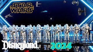 Star Wars Rise of the Resistance 2024 Disneyland 4K POV [upl. by Anoirb194]