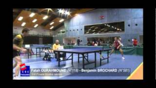 Tournoi national de tennis de table Thouars 2010  part 1 [upl. by Zaccaria]