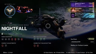 Destiny 2  GM Nightfall  Birthplace of the Vile  Arc Titan Gameplay [upl. by Hoxie]