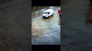 Crashes In Rain youtubeshortsexplore crash short [upl. by Viafore613]