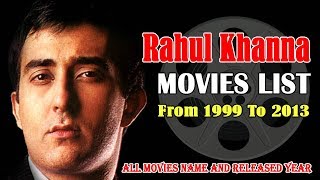 Rahul Khanna Movies List 19992013  Bollywood News [upl. by Aeht]