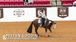 2023 APHA World Show AllAround Youth 14 18 1 [upl. by Egan]