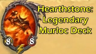 Hearthstone Ranked Legendary Murloc Deck Closed Beta Gameplay with Wowcrendor  WoWcrendor [upl. by Chap]