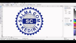 TUTORIAL COREL DRAW 11  4 [upl. by Aerdnod]