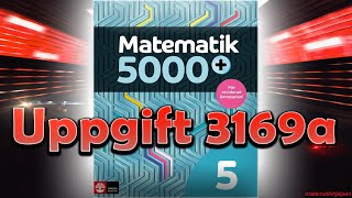 Matematik 5000 5 Uppgift 3169a [upl. by Ailedroc]