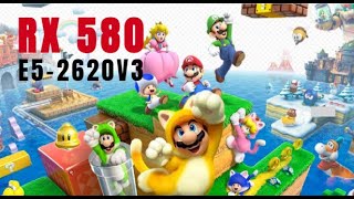 Super Mario 3D World RX 580  Ultra graphic gameplay  Extreme settings [upl. by Kaasi]