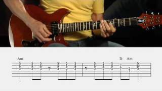 Santana quotOye Como Va Guitar Lesson  Guitarinstructorcom excerpt [upl. by Alcine314]