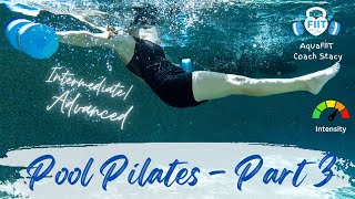 Pool Pilates 3  Deep Water Aqua Pilates Routine  Incredible Results [upl. by Gisela283]