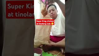 Super King chicken at tinolang isda 😋everyone highlights mukbang [upl. by Elletnahs692]