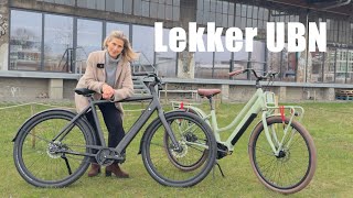 Die neuesten Lekker EBikes Urban aus Amsterdam [upl. by Jefferey]