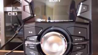 Unboxing amp Overview Sony Genezi Mini HiFi System MHCEX99 [upl. by Ozneral680]