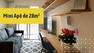 Ap 1214  Mini apartamento de 28m² [upl. by Myra469]