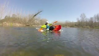 Kayak Freestyle  Flat water Rockstar 2016 [upl. by Adyela]