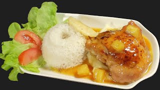 Pollo a la Piña SÚPER JUGOSO [upl. by Ansaev]