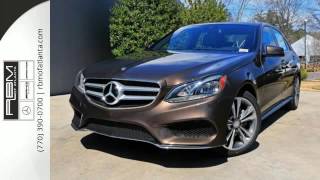 New 2016 MercedesBenz EClass Atlanta GA Sandy Springs GA M30942  SOLD [upl. by Aekal]