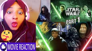 VADER SAVES LUKE  PART 1 Star Wars Episode VI Return of the Jedi 1983 Movie Reaction [upl. by Assenab]