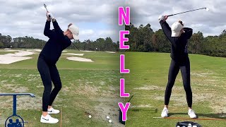 NEW Nelly Korda 2023 Slow Motion Iron Swing [upl. by Verity]