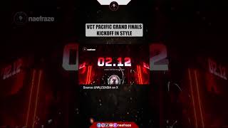 VCT 2024 Pacific Grand Finals Kick Off in style shorts [upl. by Zed]