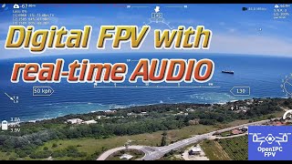 DIY FPV system with realtime audio OpenIPC gets better [upl. by Naujid936]