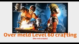 FFXIV  Over melded 60 crafting Gear [upl. by Adnovay]