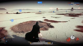 STAR WARS Battlefront II Darth Vader Streak Gameplay [upl. by Kask]