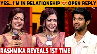 Rashmika Confirms Love Relationship With Vijay Devarakonda 😍  Pushpa 2 Tamil Speech  Allu Arjun [upl. by Edwina]