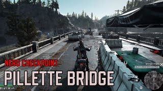 Days Gone How to restore power to the Pillette Bridge NERO Checkpoint [upl. by Sida]