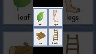 L Words for Kids  Letter Ll Words  Things that Start with Ll  L words  Learn Phonics [upl. by Voltz]