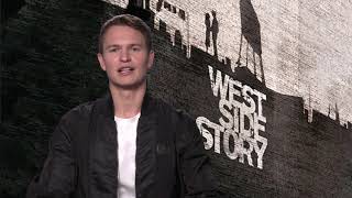 Ansel Elgort Interview West Side Story [upl. by Athena61]