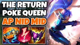 Nidalee Mid RETURNS for the OffMeta Climb to Challenger  1314  League of Legends [upl. by Llewol]