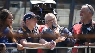 Zandvoort Olav Mol interview Max Verstappen [upl. by Pompea]