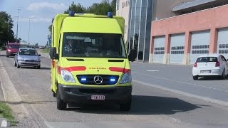 3x PIT Ambulance  Brandweer Leuven [upl. by Currie]