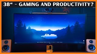 LGs 38quot Ultrawide Monitor  Gaming AND Productivity [upl. by Wetzel]