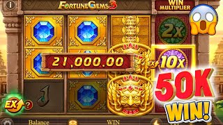 FORTUNE GEMS 3 50K WINS OMG [upl. by Asiralc]