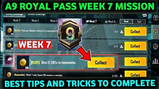 A9 WEEK 7 MISSION🔥PUBG WEEK 7 MISSION EXPLAINED A9🔥A9 ROYAL PASS WEEK 7 MISSION  C7S20 WEEK 7 [upl. by Noeruat630]