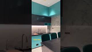 interior work design  modular kitchen  design simple and beautiful [upl. by Yetak]