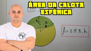 Área da calota esférica [upl. by Pernick]