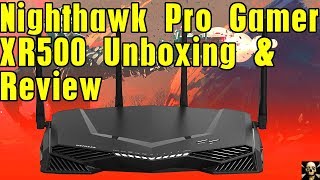 Netgear Nighthawk Pro Gamer XR500 Unboxing amp HandsOn Demo [upl. by Calista741]