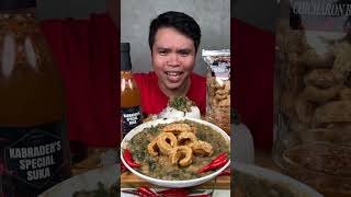 Malutong na Chicharon Bagnet with Monggo 50percent Healthy 50percent Unhealthy 100percent Masarap [upl. by Krenn]