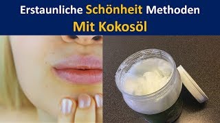 Schönheit TRICKS MIT KOKOSÖL  Körperwäsche und Körperpeeling [upl. by Trisha335]