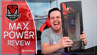 ReviewTeclado mecánico Fantech MAX POWER 🔥 Unboxing MK853 Black Edition  teclado Opto mecánico [upl. by Supmart]