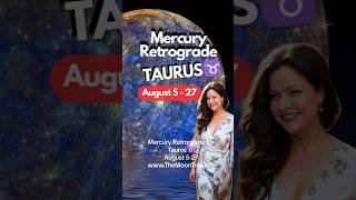 Taurus♉️ in Mercury Retrograde Astrology Horoscope • August 527 2024 [upl. by Zaria]