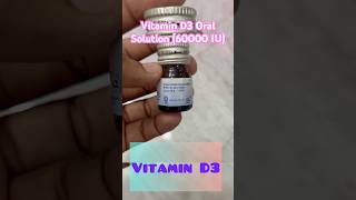 Vitamin D3 oral Solution 60000 IU profroyalpatel vitamind3 [upl. by Gittle]