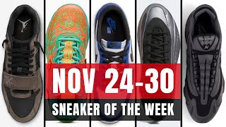 SNEAKER DROPS This Week 🔥 Nov 2430 [upl. by Dahaf]