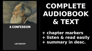 A Confession 🌟 By Leo Tolstoy FULL Audiobook [upl. by Hamas]