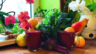 Mint Basil Kale Beet Juice  Take 3 [upl. by Nanfa]