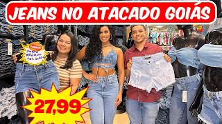 ROUPAS JEANS FEMININA NO ATACADO BARATO EM GOIANIA  fábrica [upl. by Joung]