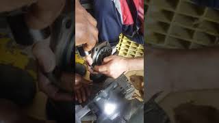 Mercedes actors steering box oil seal change [upl. by Vokaay]